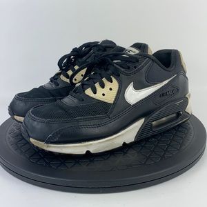 Nike Air Max 90 Essential Black/White Running Shoes 616730-023 Women's Size 6.5